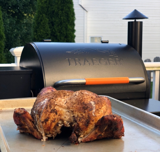 Jerk Chicken made on the Traeger Renegade Pro