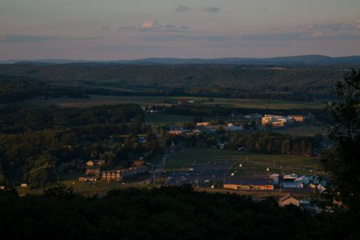 Picture from atop WISP Ski Resort in July