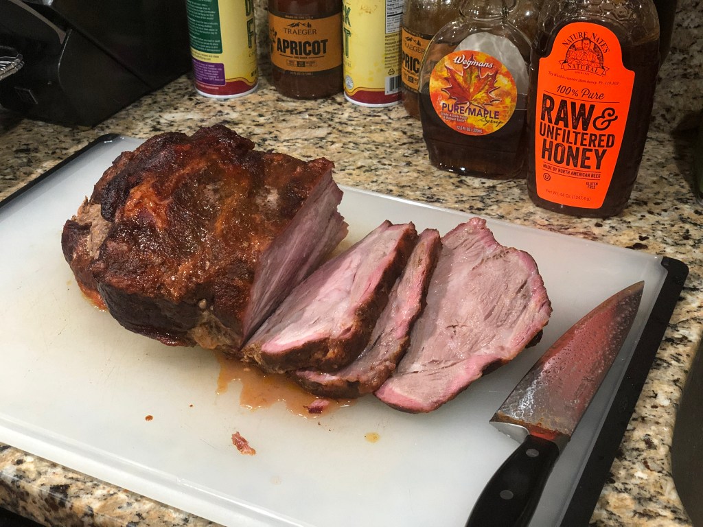 Pork Shoulder from the Traeger Renegade Pro