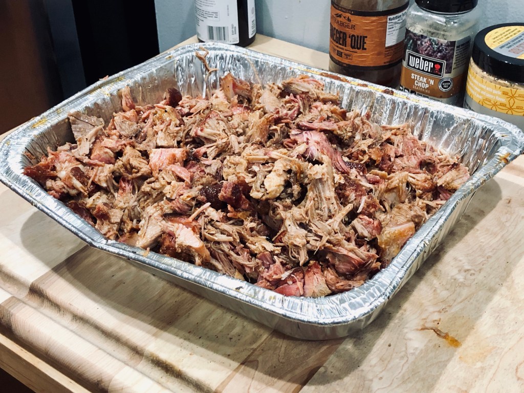 Pulled Pork cooked on the Traeger Renegade Pro