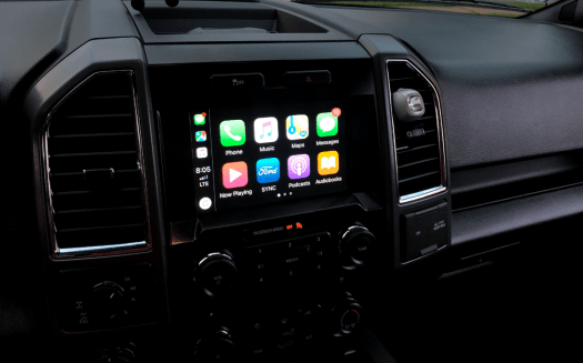 CarPlay home screen