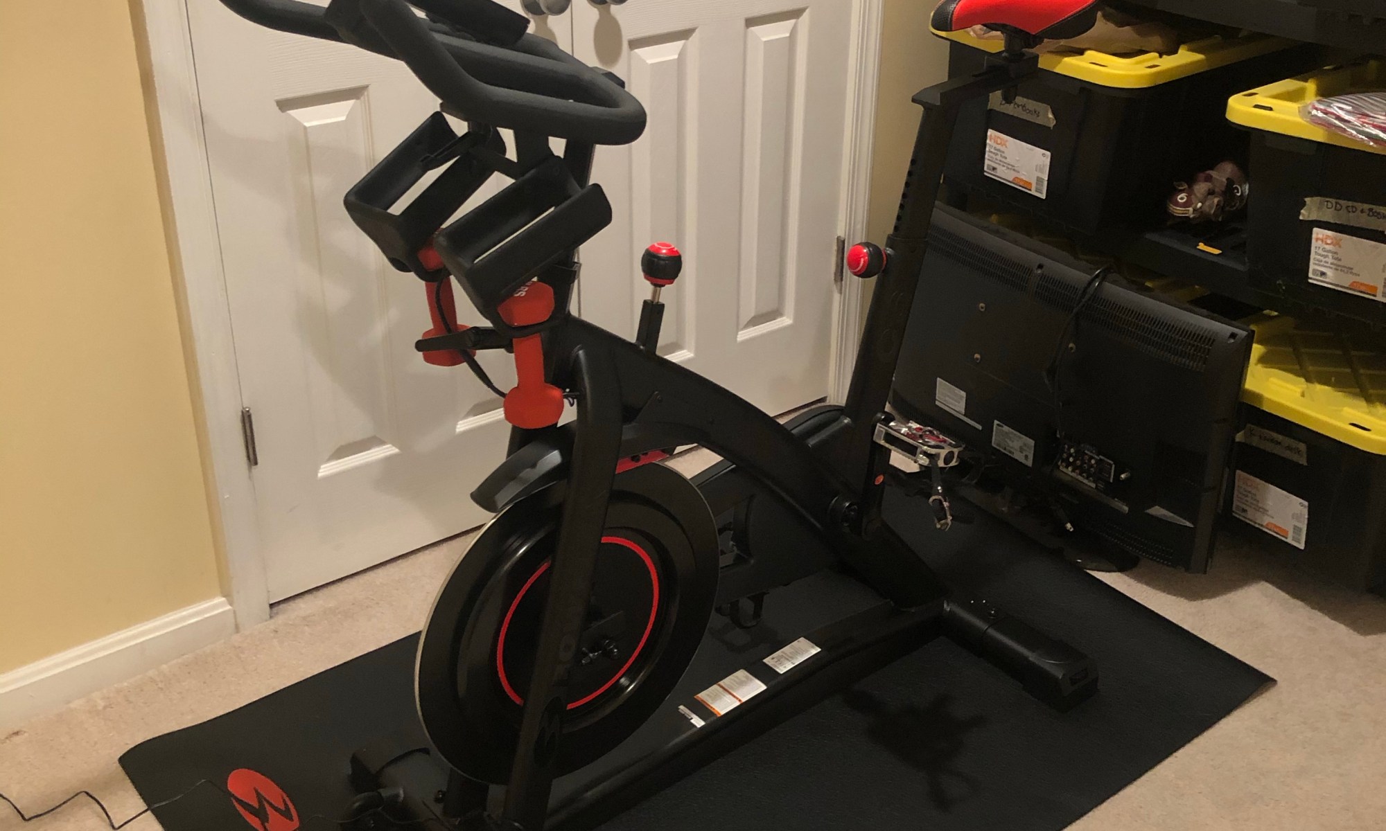 Bowflex C6 Setup in Basement